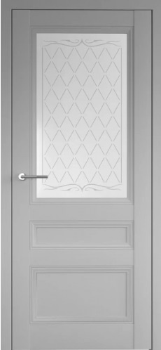 Albero Межкомнатная дверь Византия ПО Титул серое, арт. 19973 - фото №2