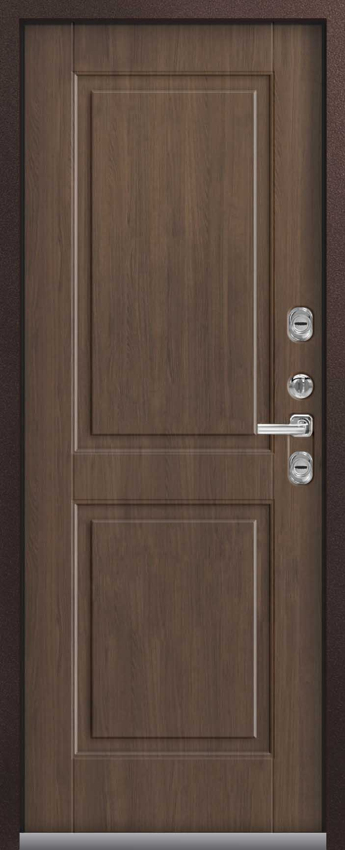 Центурион Входная дверь Т2 Муар шоколадный, арт. 0000922 - фото №1